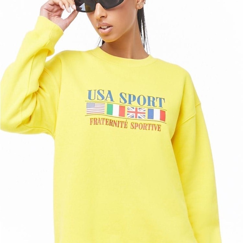 Yellow Sweatshirt